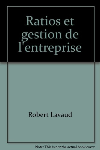 ratios et gestion de l'entreprise