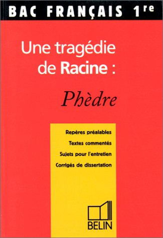 une tragédie de racine : phèdre