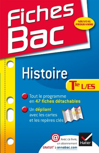 Histoire, terminales L, ES