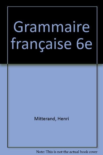 Grammaire française