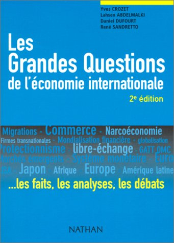 Les grandes questions de l'économie internationale
