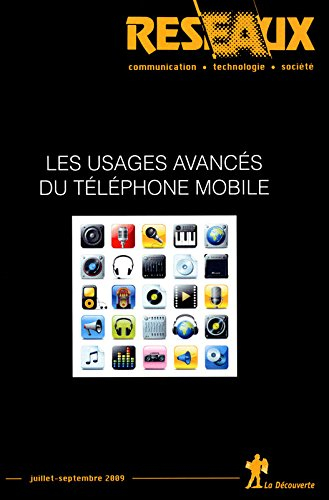 Réseaux, n° 156. Les usages avancés du téléphone mobile