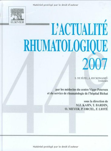 L'actualité rhumatologique 2007