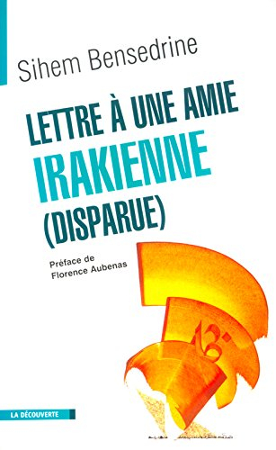 Lettre à une amie irakienne (disparue)