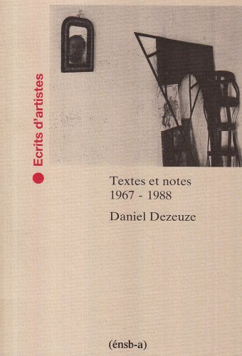 textes et notes, 1967-1988