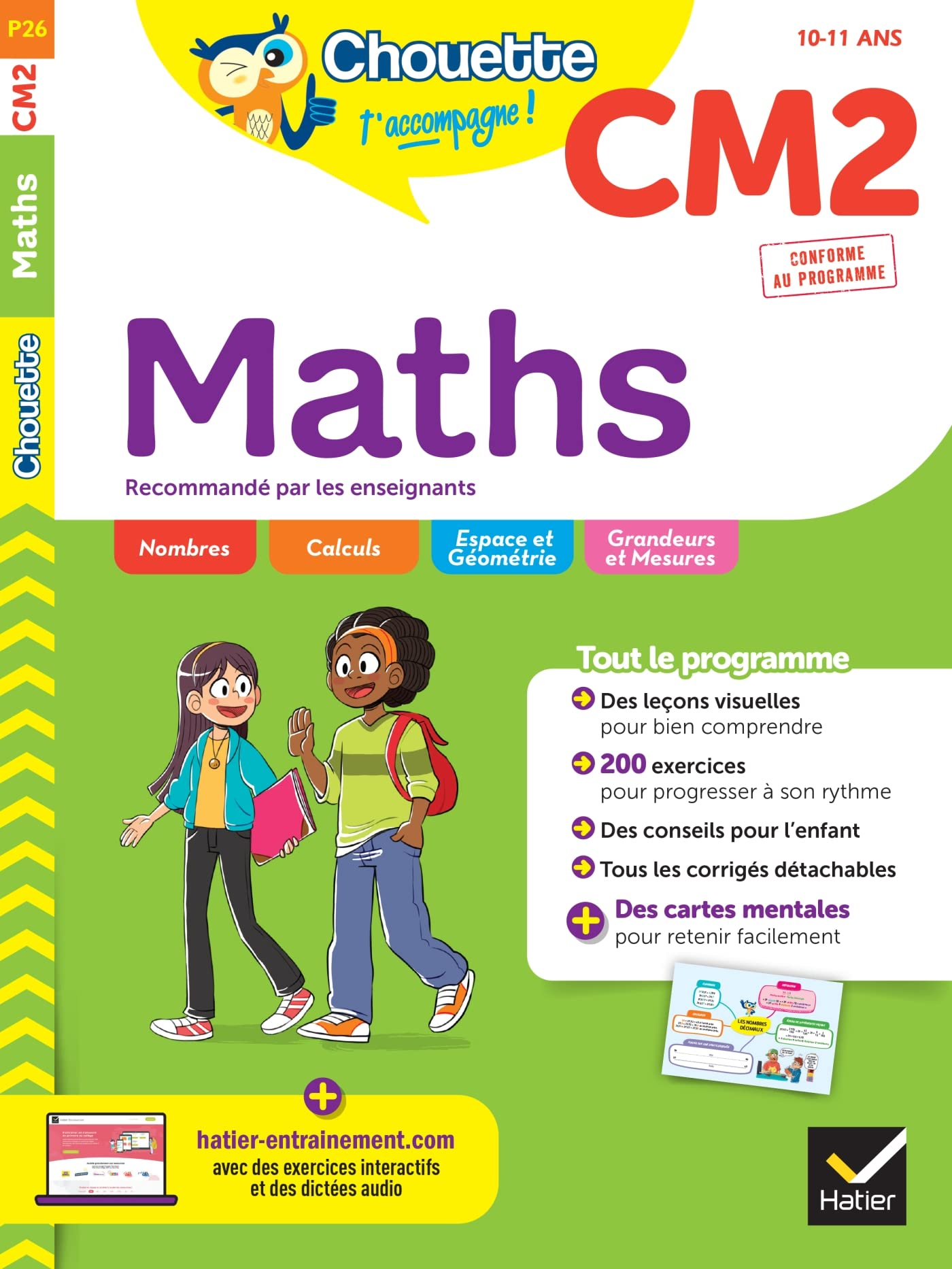 Maths CM2, 10-11 ans : conforme au programme