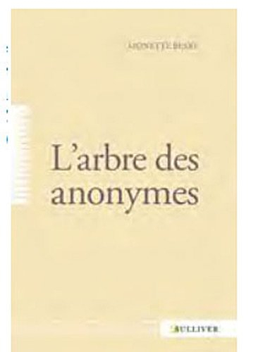 L'arbre des anonymes