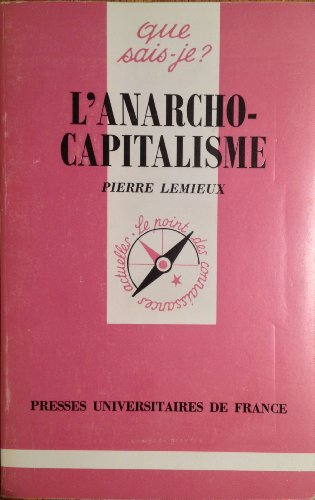 L'Anarcho-capitalisme