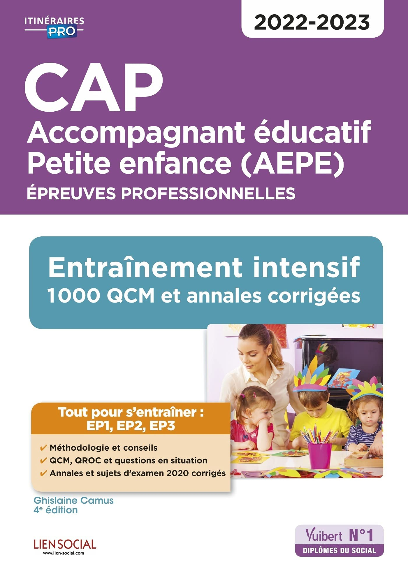 CAP accompagnant éducatif petite enfance (AEPE) : épreuves professionnelles 2022-2023 : entraînement