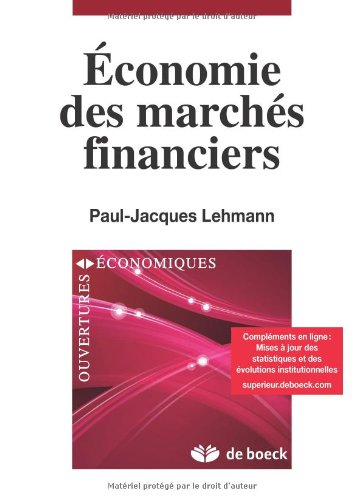 Economie des marchés financiers