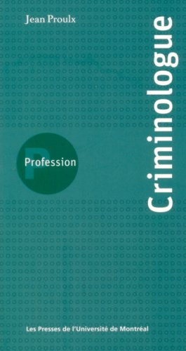 Profession criminologue