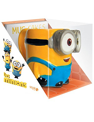 Minions : Bob le mug en céramique + le livre de recettes de mug cakes