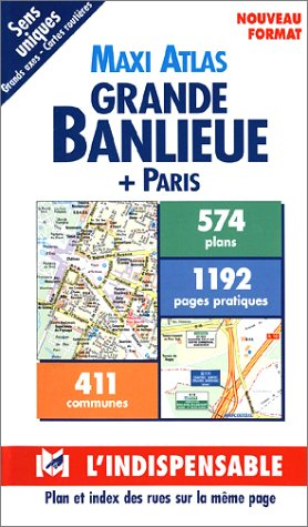 Maxi atlas grande banlieue + Paris, B25