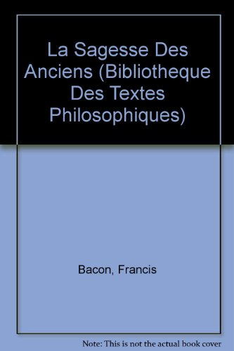 La sagesse des anciens