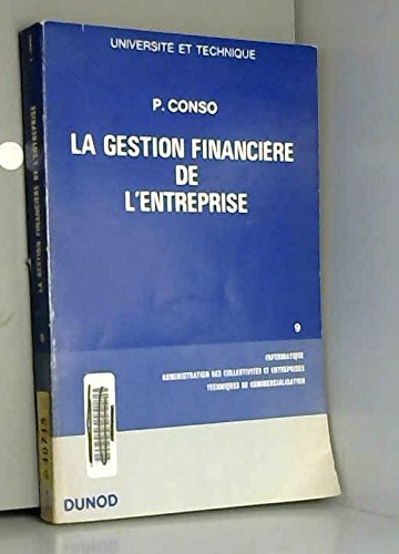 la gestion financière de l'entreprise...