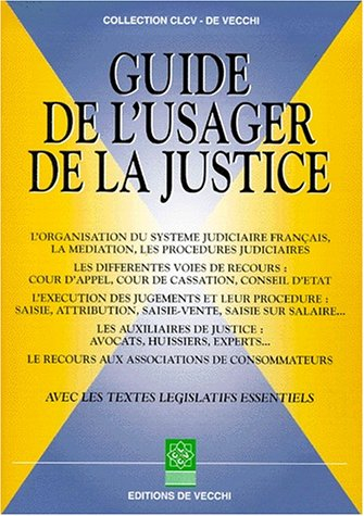 Guide de l'usager de la justice