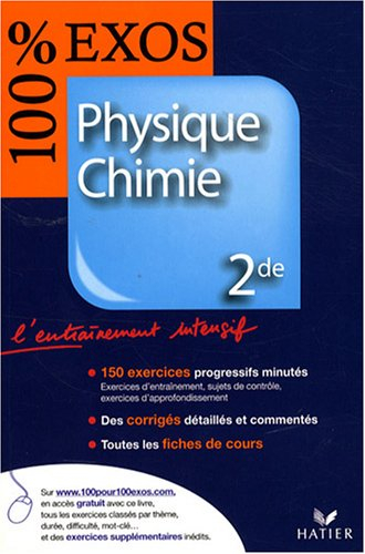 Physique chimie 2de