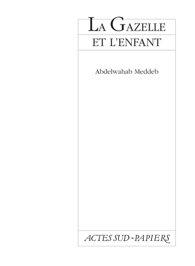 La Gazelle et l'enfant