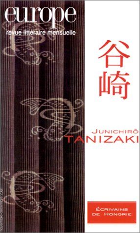 Europe, n° 871-872. Junichiro Tanizaki