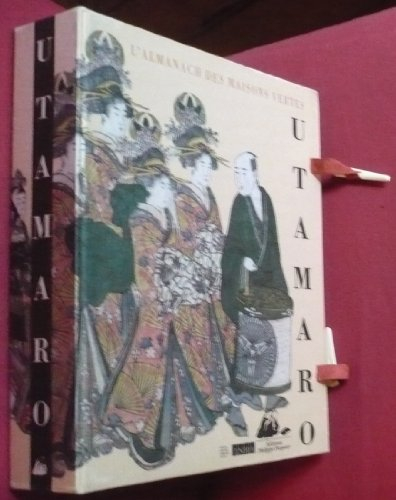 utamaro l'almanach des maisons vertes. coffret 3 livres