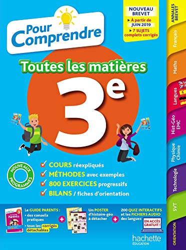 Pour comprendre toutes les matières 3e
