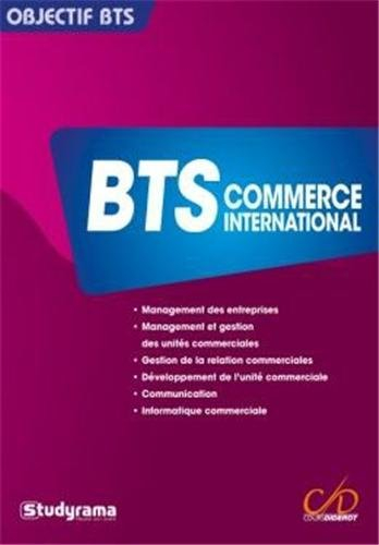 BTS commerce international : marketing international, analyse diagnostique des marchés étrangers, pr