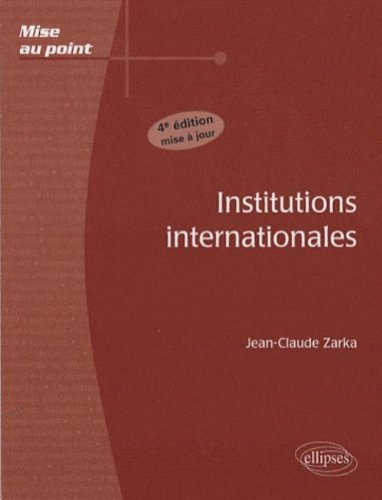 Institutions internationales