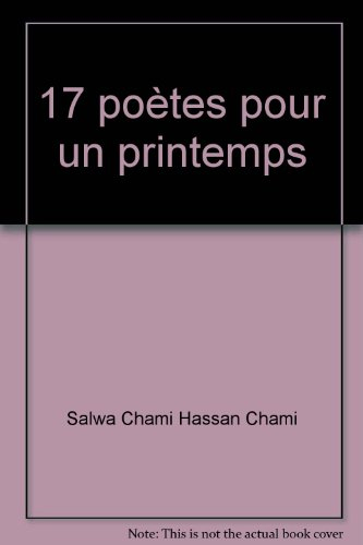 17 poètes pour un printemps