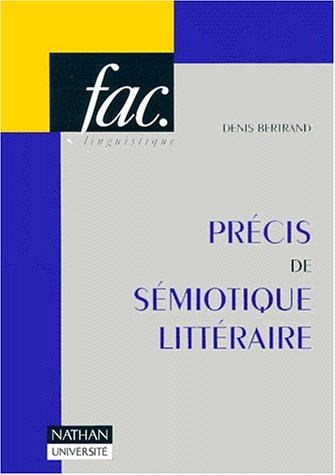 Précis de sémiotique littéraire