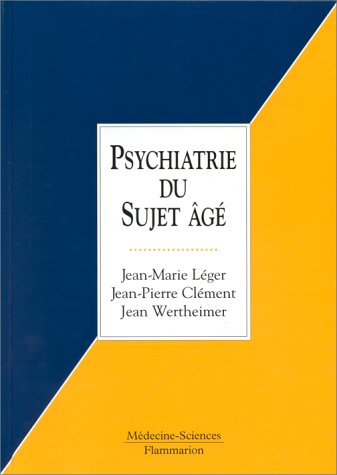 Psychiatrie du sujet âgé