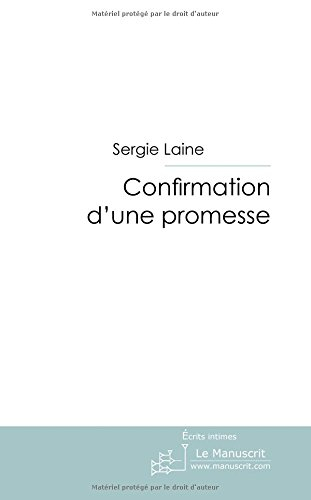 confirmation d'une promesse