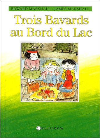 Trois bavards au bord du lac