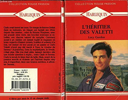 l'heritier des valetti - on his honor
