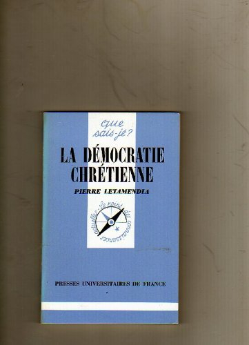 La Démocratie chrétienne