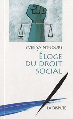Eloge du droit social