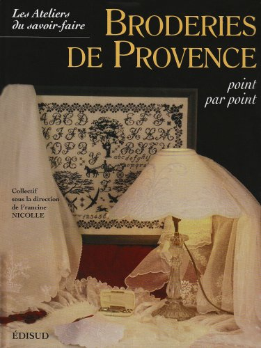 Broderies de Provence point par point
