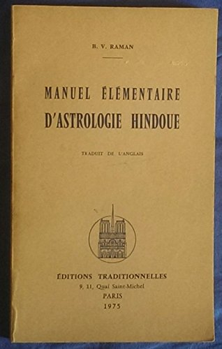 manuel élémentaire d'astrologie hindoue