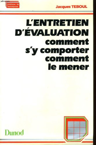 l'entretien d'évaluation