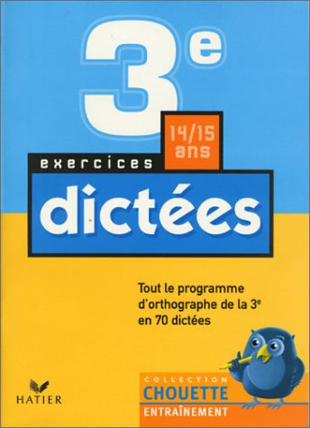 Dictées 3e