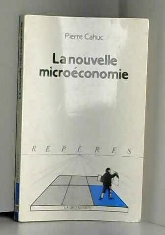 La Nouvelle microéconomie