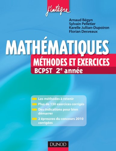 Mathématiques : méthodes et exercices BCPST 2e année