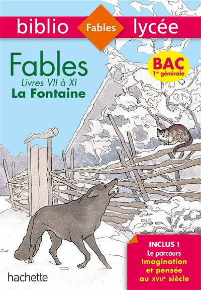 Fables : livres VII, VIII et IX : nouveau bac