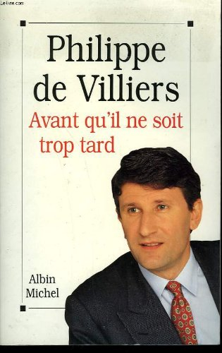 Avant qu'il ne soit trop tard