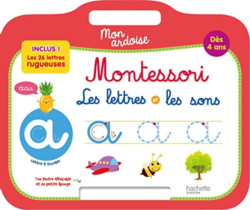 Mon ardoise Montessori : les lettres et les sons : dès 4 ans