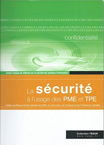 la sécurité à l'usage des pme et tpe