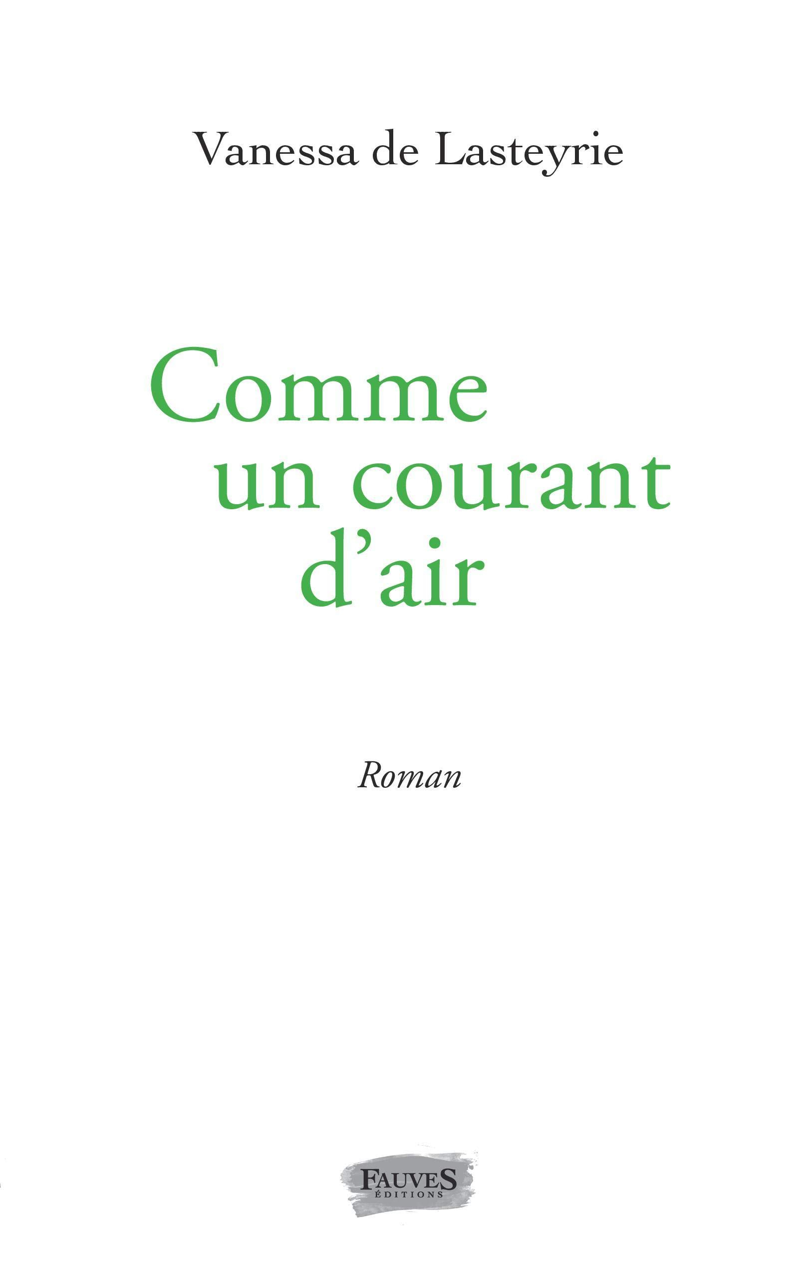 Comme un courant d'air