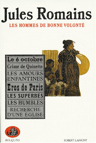 jules romains : les hommes de bonne volonté, tome 1