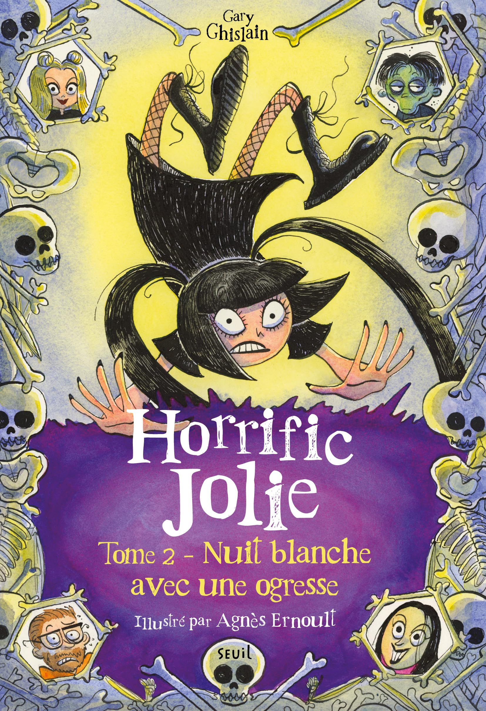 Les terrifiantes aventures d'Horrific Jolie. Vol. 2. Nuit blanche avec une ogresse