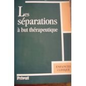 les separations à but therapeutique