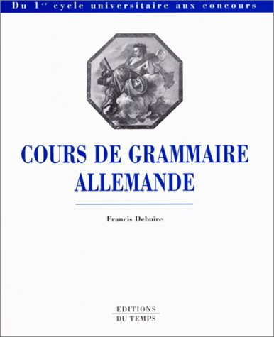Cours de grammaire allemande